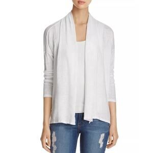 Vince Camuto M Linen Knit Long-Sleeve Open Front Cardigan Sweater Light Weight